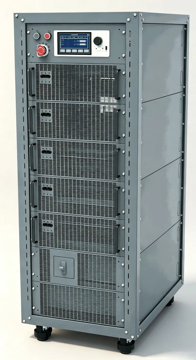 EAK regenerative battery test system for laboratory and industrial testing