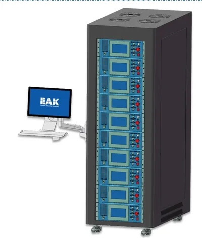 CDU simulated load 240 kW rack cabinet