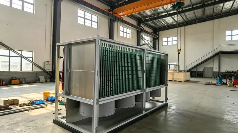 EAK workshop with large load frame assembly